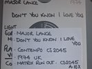 Northern Soul 45 , Major Lance- Don't You Know I Love You , UK 1974