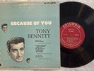 Tony Bennett – Because Of You 1st Orig US Press 1952 Mono 10