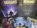 DEMONS vinyl LP Claudio Simonetti 1985 Soundtrack Lamberto Bava + LOTS OF EXTRAS