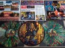 IRON MAIDEN VERY  RARE 3 lp great color plus 1 pdk oop  mint mint