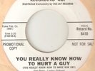 JIMMY HUGHES You Really Know How To Hurt A Guy FAME PROMO  NORTHERN SOUL USA 45