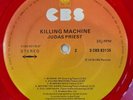 Judas Priest - Killing Machine (Hell Bent For Leather) - Red Vinyl Record - 1978