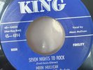 Moon Mullican Honolulu Rock-A Roll-A/Seven Nights To Rock King 45 RPM Record