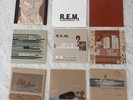 R.E.M COMPLETE SET OF 9 FAN CLUB XMAS 45s 1988-1996 SUPER RARE OG 1ST PRESS NM