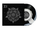 Sworn In The Death Card Clear Black & White VINYL LP