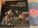 SLS 5042 Beethoven Cello Sonatas  Jacquline Du Pre Daniel Barenboim 3 LP box set