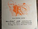 Peter Brötzmann Octet Machine Gun FMP 0090 Germany VINYL LP Good SIGNED Original
