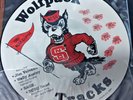 NC State WOLFPACK TRACKS LP Jim Valvano, Wally Austin, NCSU Band 1983 EX.