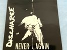 Discharge - Never Again 1984 Vinyl Album Compilation Gatefold Clay LP 12