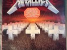 Original 1986 banned vinyl cover of Master Of Puppets w/ (expletives) sticker.