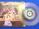 IRON MAIDEN-TWILIGHT ZONE / WRATHCHILD CLEAR VINYL  7