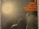 RARE SONNY ROLLINS SAXOPHONE COLOSSUS BLACK PRESTIGE STEREO LABEL LP VG++
