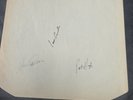 Joy Division White Paper Industry Slv. Signed By All 3 No LP  No Authentication.