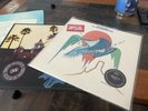 EAGLES Vinyl Lp X2 Promos Hotel California & On The Border Early US Press Hypes