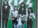 KISS STREET HUSTLERS LIVE 2LP 1983 LICK IT UP GREEN VINYL with poster