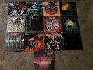 Vintage 80's Heavy Metal RECORDS Iron Maiden DIO Ratt Judas Priest OZZY AC/DC