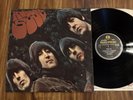 THE BEATLES   RUBBER SOUL LP   PARLOPHONE PCS-3075 Stereo   UK   Yellow & Black