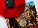 VINTAGE MONO RED VINYL THE BEATLES SGT PEPPERS LP APPLE JAPAN EX+ RARE