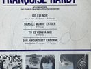 FRANCOISE HARDY Dis Lui Non + 3 EP 1965 Vogue France EPL 8346 AUTOGRAPHE au dos