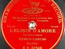 Caruso : L'elisir d'amore MONOFACE 78 RPM 10