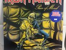 Iron Maiden Piece Of Mind Vinyl LP UK 1984 Gatefold Lou First Press Cut VG+/EX