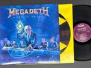 Megadeth Capitol/Combat Late Vinyl LP 