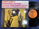 MINT  JOHNNY GRIFFIN LOOKIN' AT MONK RIVERSIDE  WWLJ-7044 STEREO JAPAN LP