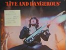 Thin Lizzy Live And Dangerous Vinyl Record VG+/VG SRM-2-7512 1978
