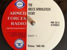 RADIO SHOW: THE BRUCE SPRINGSTEEN STORY, 3LPs/3HRs, ARMED FORCES RADIO, EX, RARE