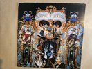 Michael Jackson DANGEROUS 1991 vinyl double LP UK 1st press A1/B1/C1/D1 EX/EX