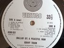 Gravy Train LP Ballad Of A Peaceful Man UK Vertigo 1st Press READ IT HAS A ISSUE