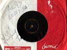 THE DAMNED - LOVE SONG - TEST PRESS - SIGNED 7