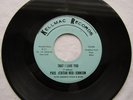 Paul(Guitar Red) Johnson That I Love You/Red Rock Kellmac Records Rare Original