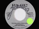 Modern Soul 45 - Larry Whittington - You Can Always Count On Me - Fun City VG++