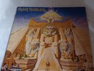 Iron Maiden Powerslave  1984 1st Pressing + Gig Ticket Stub Excellent Cond