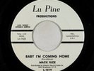 Northern Soul R&B 45 - Mack Rice - Baby I'm Coming Home - Lu Pine - promo