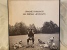 George Harrison All Things Must Pass 3LP Box Set Original Poster Beatles Vinyl