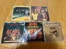 Ac/dc single singoli 45 7 Japan Uk Back in Black Highway to hell Hells Bells