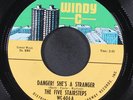 FIVE STAIRSTEPS: danger  she's a stranger / behind curtains WINDY C 7
