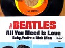 NM/EX Beatles All You Need Is Love 7