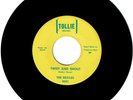 BEATLES RAREST 'TWIST AND SHOUT' TOLLIE LABEL 45 YELLOW LABEL TURQUOISE PRINT NM