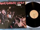 IRON MAIDEN LIVE + ONE EMI EMS41001 VINYL RECORD LP Rare Import NWOBHM priest