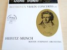 LSC 1992 Classic Records,  45 RPM  Heifetz, Beethoven Violin Concerto