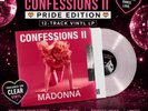 Madonna Confessions II PRIDE EDT Clear Vinyl LP PREORDER Ltd Poster SOLDOUT RARE