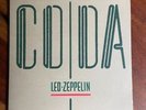 Led Zeppelin Coda LP Vinyl Gatefold Record Swan Song Notched 90051-1 EX/EX