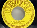 HAYDEN THOMPSON - FAIRLANE ROCK / Blues Blues Blues 7” SUN Rockabilly EX 1976