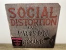 Social Distortion Prison Bound LP 1988 US 1st Press Restless HYPE STICKER Insert