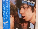 ROLLING STONES / BLACK AND BLUE JAPAN ISSUE LP W/OBI, INNER, INSERT*2