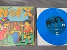 NOFX 7 INCH OF THE MONTH CLUB #9 BLUE VINYL BOX 12
