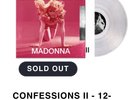 Madonna Confessions II PRIDE EDT Clear Vinyl LP PREORDER Ltd Poster SOLDOUT RARE